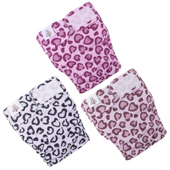 Pañales lavables CuteBone con exterior impermeable para evitar derrames