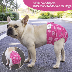 Pañales con exterior impermeable CuteBone para evitar manchas en casa.