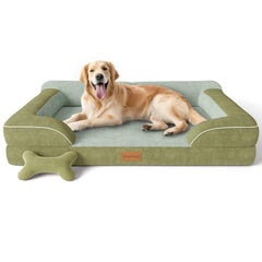 CWAWZ cama perro extragrande ortopédica para articulaciones y confort nocturno.