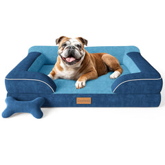 CWAWZ cama para perro grande con espuma ortopédica para articulaciones
