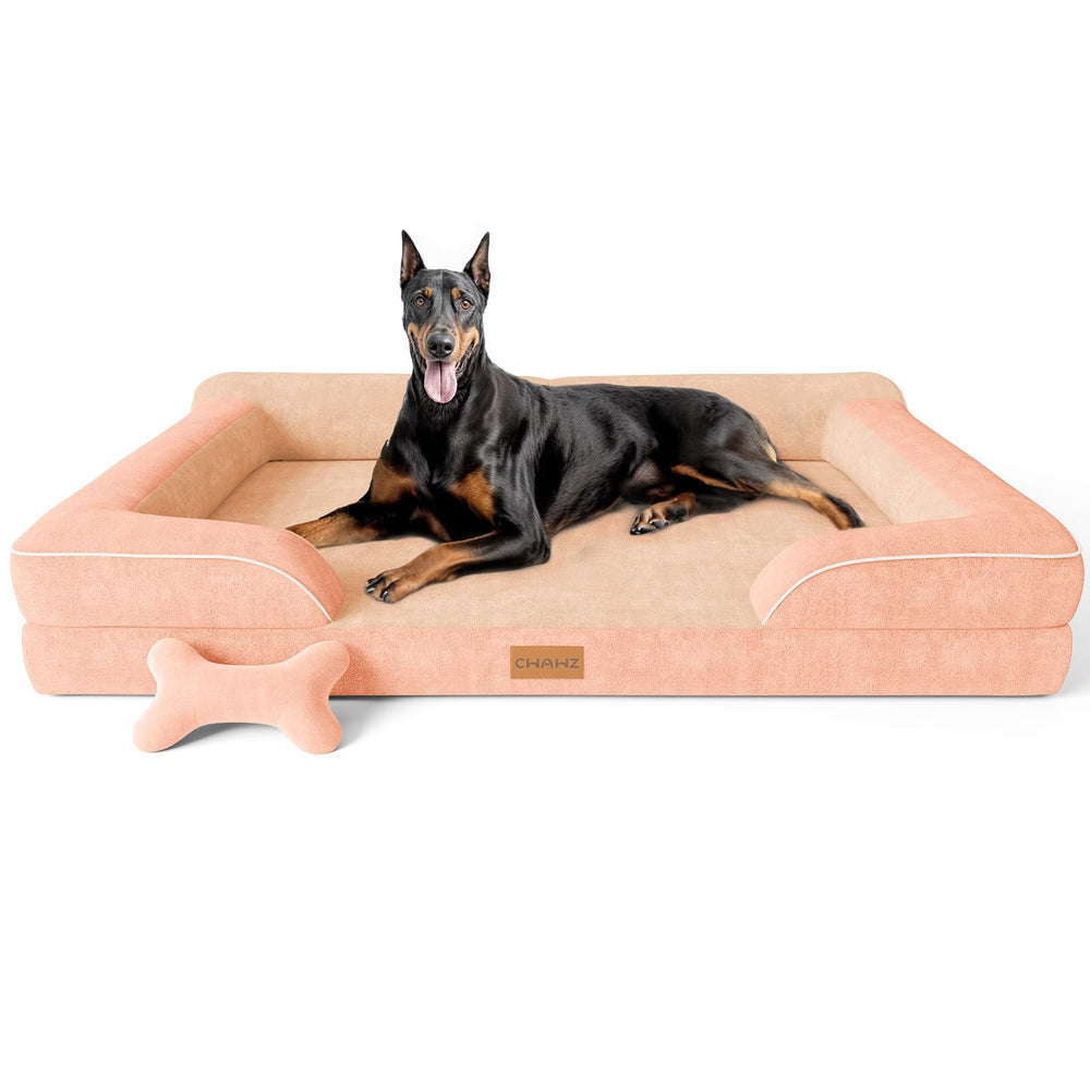Cama CWAWZ para perros XXL con gel y soporte ortopédico.