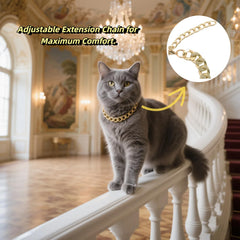 CWYZA collar gato con ajuste de tamaño para un ajuste perfecto