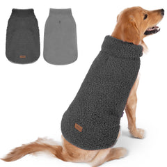 Abrigo cyeollo 3XL con sherpa interior para paseos cálidos en días fríos.