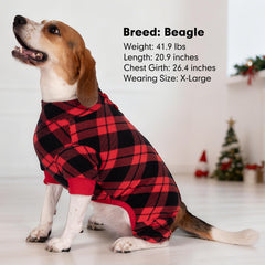 Pijama cyeollo de cobertura total para perros de cuatro patas