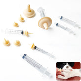 CYG&CL kit amamantamiento: jeringas 10 ml para dosificación precisa en gatitos y cachorros.
