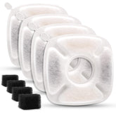 Cylomert filtros de fuente para mascotas con carbón activado, agua más limpia para perros y gatos.