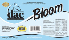 DAC Bloom: pelaje brillante y piel sana en caballos