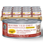 Dave's Pet Food Kidney Support: lata abierta, pate suave para gatos con sabor atractivo.