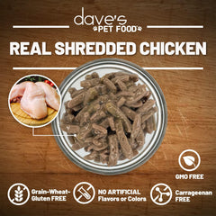 Dave's Pet Food: Fórmula sin granos, adecuada para gatos sensibles.