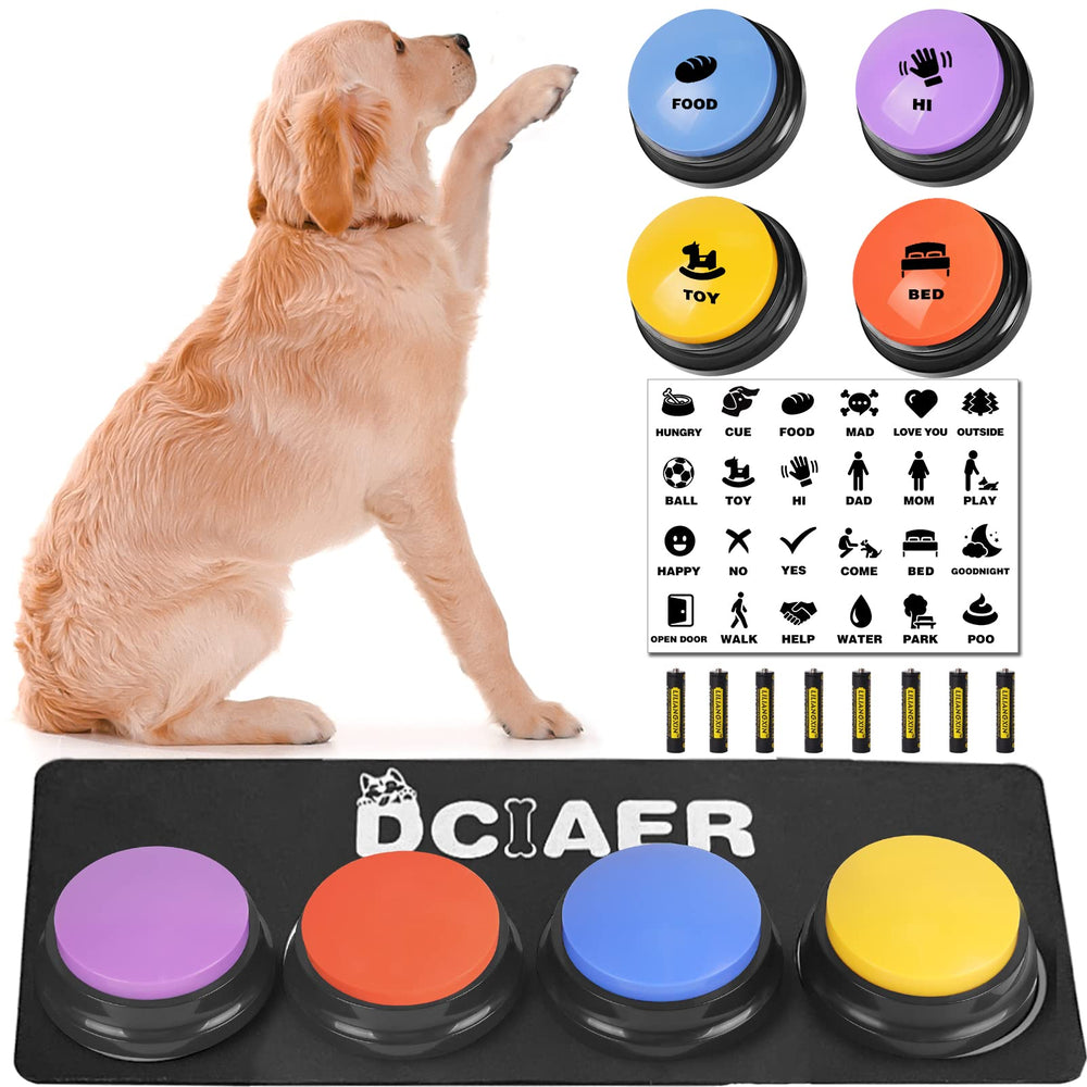 DCIAER, botones para perro en portada, introducción a la comunicación