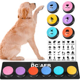 DCIAER botones para perros, herramienta de comunicación con 6 botones para palabras.