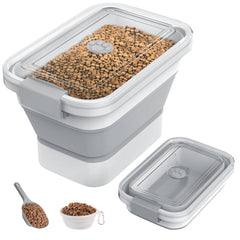 DDMOMMY contenedor para comida de perro 13 libras con tapa hermética para frescura
