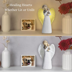 DecorSmart caja regalo tarjeta incluida: regalo listo para expresar condolencias con elegancia.