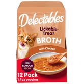 Delectables bouillon poulet tendresse : texture onctueuse pour hydrater et récompenser.