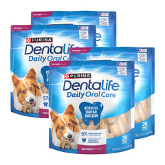 Dentalife empaque del producto para cuidado dental de perros.