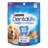 DentaLife paquete con cierre hermético para conservar frescura.
