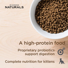 Diamond Naturals Kitten frutas y superfoods: vitaminas naturales para piel brillante