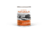 Diamond Naturals pollo en lata para perros, fuente principal de proteína que puede apoyar músculos magros.