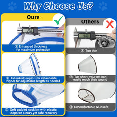 Cono Didopet con extensión extensible y cremallera para longitud personalizada.