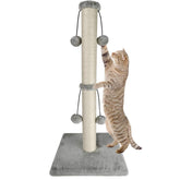 Dimaka rascador-gatos 29 pulgadas para estirarse y rascar