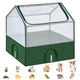DINMO jaula para conejos con piso impermeable ideal para uso interior.