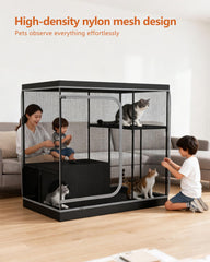 DINMO parque de juego multi-nivel, estímulo para trepar y explorar.