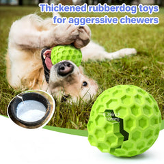 DISSKNIC pelota para mordedores agresivos, tamaño grande y resistente.