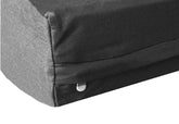 Dogbed4less funda exterior de lona negra: resistente y fácil de lavar para mascotas.