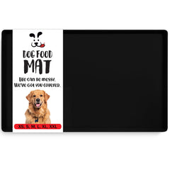 DogBuddy alfombrilla para comida de perro antideslizante que evita deslizamientos.