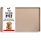 DogBuddy alfombrilla antideslizante para comida de perros, evita derrames.
