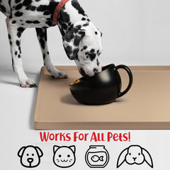 DogBuddy limpieza facil facilita retirar restos y lavar con agua o ducha.