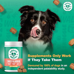 Doggie Dailies Cranberry Supplement masticables suaves: sabor agradable y fácil administración