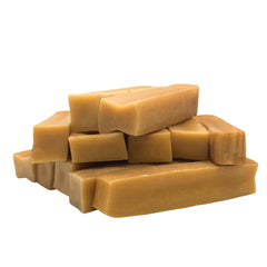 Doggo Dog Chew: hueso de queso yak largo para masticación prolongada.