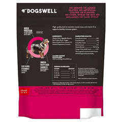 DOGSWELL mini bocaditos: pato sin granos, premio ideal para entrenamiento