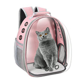 Mochila portagato Dorphy con ventana transparente para viajes tranquilos