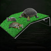 DoubleWood plataforma descanso tortugas con superficie estable para tomar el sol.
