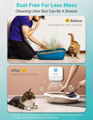 DownyPaws batería recargable 4000mAh: funcionamiento prolongado sin consumibles.