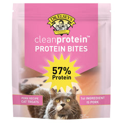 Dr. Elsey's cleanprotein Pork Protein Bites, textura crujiente para premiar