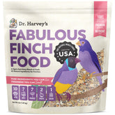 Dr. Harvey's Alimento para pinzones Exterior: comedero que atrae aves y apoya nutrición rica en proteínas.