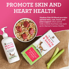Dr. Harvey's Health & Shine: dispensador para aceite de pescado, uso sin desorden.