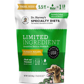 Dr. Harvey's Dieta de Ingredientes Limitados, bolsa muestra 5.5 oz para probar la dieta de pavo.