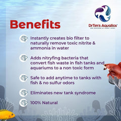 DrTim's Aquatics One and Only Freshwater: botella en estante para acceso fácil en el acuario.