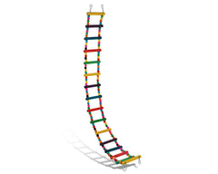 DS. DISTINCTIVE STYLE escalera colgante para pájaros, ideal para ejercitar patas