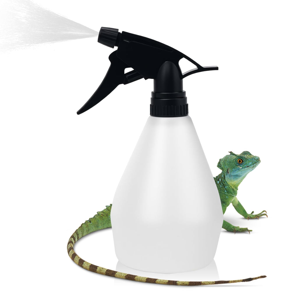 Dukrouk pulverizador reptiles ergonómico facilita el manejo cómodo para humidificar terrarios.