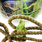Duspro liana de musgo flexible de seis pies para trepar en el terrario