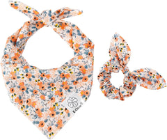 E-Clover bandana floral para perro, conjunto a juego, ideal para sesiones de fotos