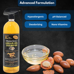E3 Argan, cabello de caballo brillo y nutrición.