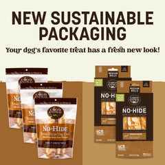 Earth Animal No Hide Chews empaque de 6 unidades para perros medianos