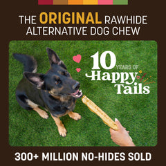 Earth Animal No Hide Chews sin cuero, opción de entrenamiento para perros grandes
