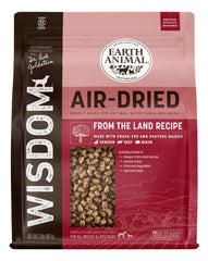 Earth Animal Wisdom: alimento para perros en bolsa, sabor natural.